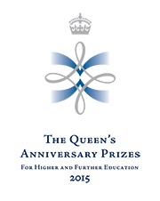 Queen's Anniversary Prize logo