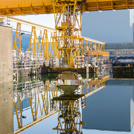 The Pile Fuel Storage Pond at Sellafield. Copyright Sellafield Ltd.